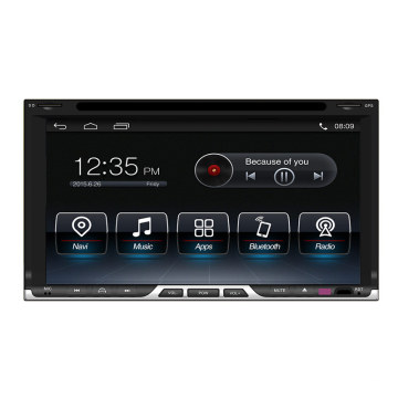 New Android 5.1 Car DVD GPS Universal Double DIN Navigation MP4 Player
